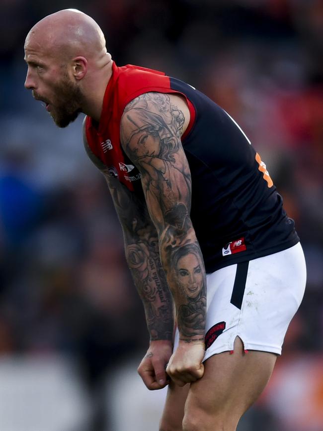 Melbourne co-captain Nathan Jones.