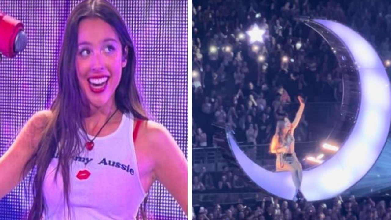 US pop star’s brave stunt at Sydney show