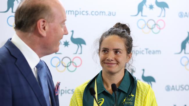 Brooke Peris has forgotten her uniform three times for an international match.