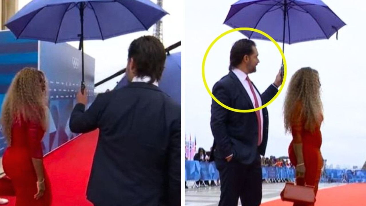 Serena Williams’ millionaire husband confused for ‘umbrella holder’ at opening ceremony