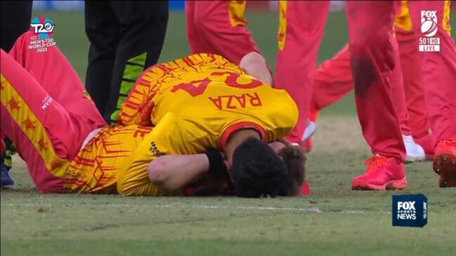 SCENES as Zimbabwe defeat Pakistan with final ball!