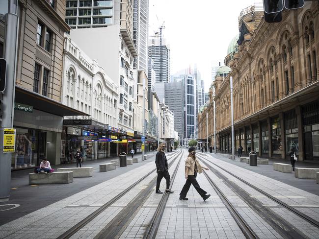 Those who are committed to starting a family are fleeing major cities, prompting fears inner suburbs will become little more than retirement villages. Picture: John Feder/The Australian