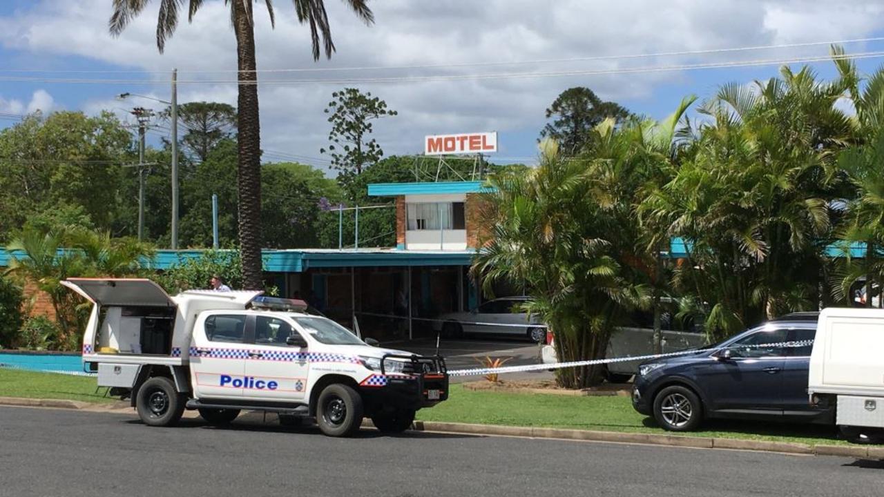 The scene of the Maryborough murder. Photo: Georgia Done