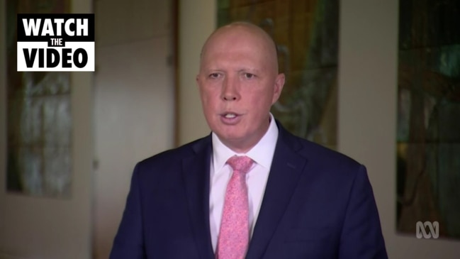 Peter Dutton defends handling of Brittany Higgins' alleged rape (ABC)