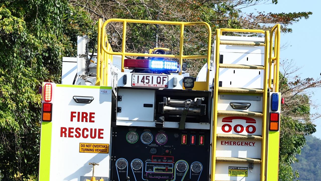 Emergency crews have raced to the scene of a crash at Mt Tarampa in the Somerset region.