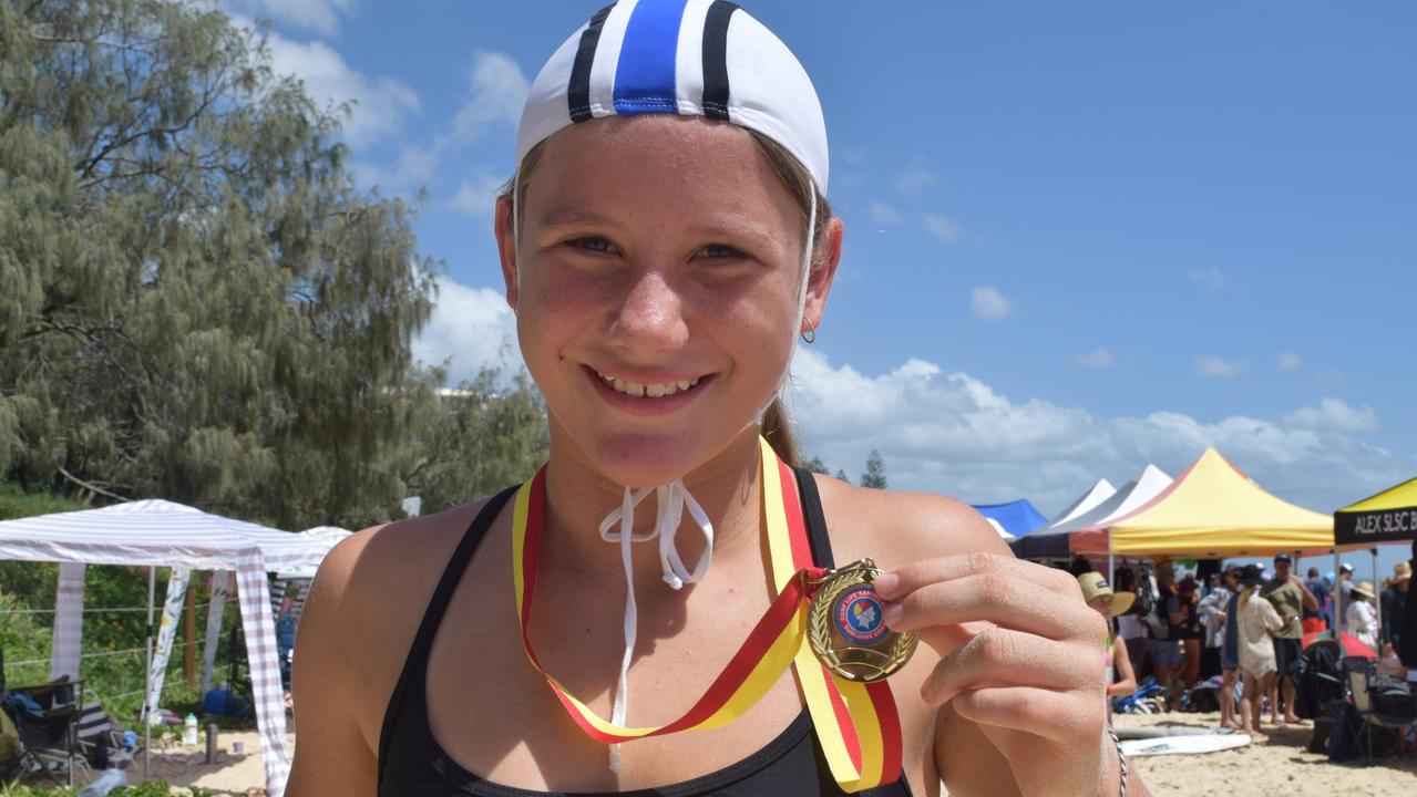 Star runner Belle Jackson is looking forward to the Queensland Youth Surf Life Saving Championships. Picture: Patrick Woods.