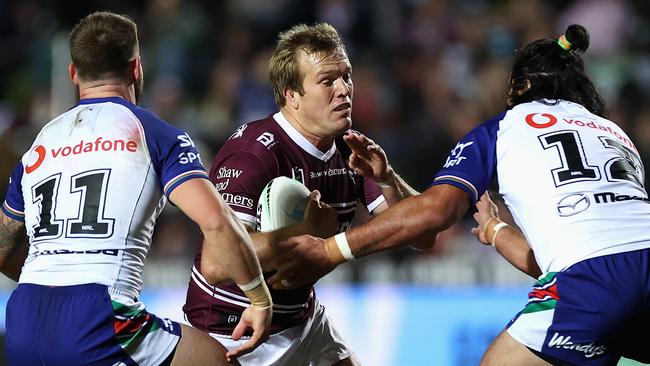 Jake Trbojevic produced his best game of the season against the Warriors. Picture: Cameron Spencer/Getty Images