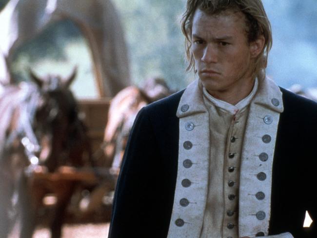 Ledger in a scene from 2000 film The Patriot.