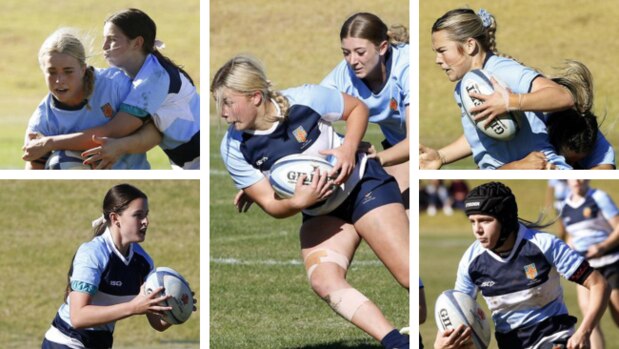 There was plenty of top rugby action in the schoolgirls event - and great photos.