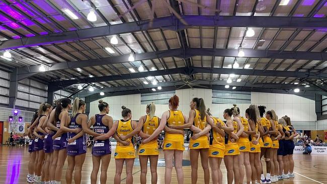 Sunshine Coast Lightning and Queensland Firebirds come together in Mackay ahead of their clash in the Spirit Cup