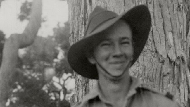 Cyril Patton, the father of Timothy Patton, served Australia in the Pacific Theatre in World War Two. Picture: Contributed