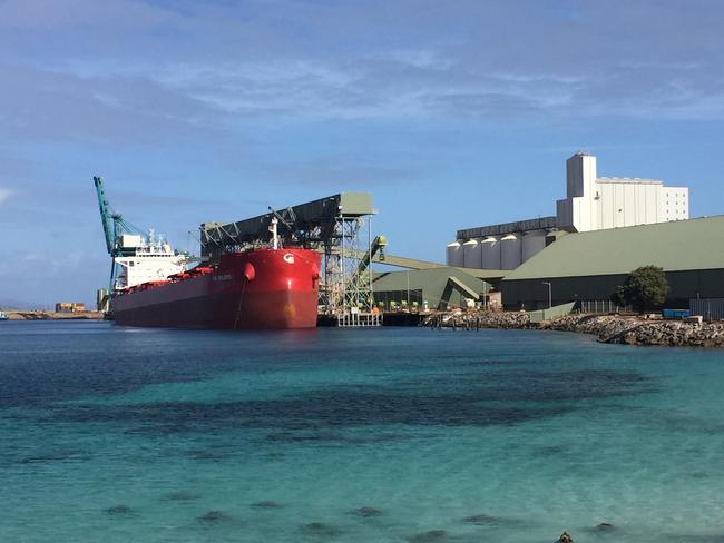 SBI Bolero at Esperance Port, Western Australia. Picture: CBH.