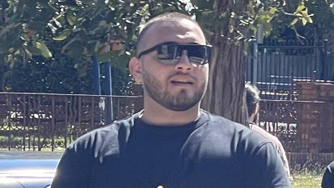 Mohammad Tabbaa has been jailed for three years after he was found with two loaded firearms at Hurstville train station. Picture: Ashleigh Tullis