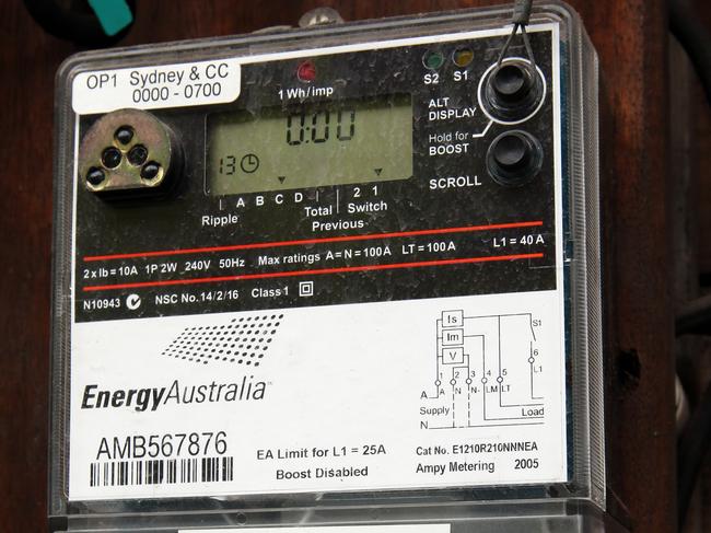 An Energy Australia smart meter.