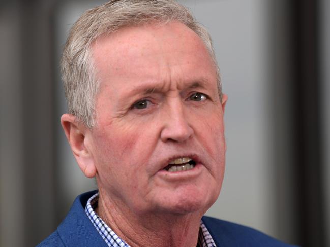 PERTH , AUSTRALIA - NewsWire Photos  JUNE 29  , 2023 Opposition Leader Shane Love addressed the media in relation to Mark McGowans resignation. Picture: NCA NewsWire / Sharon Smith