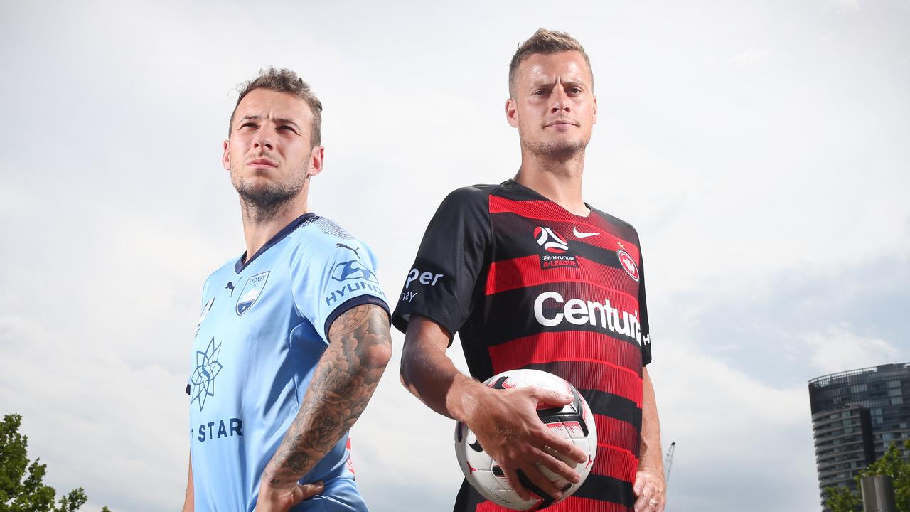 The Western Sydney Wanderers play rivals Sydney FC on Saturday.