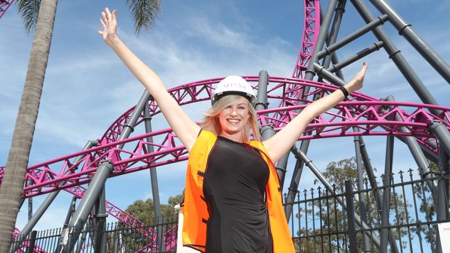 Mr Kirby believes other parties may try to replicate the hypercoaster. Photo by Richard Gosling