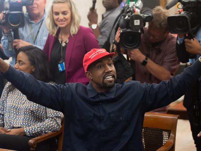 Kanye West. Picture: AFP