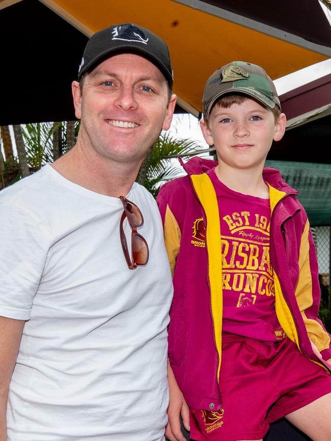 Brisbane Broncos training and fan day at Red Hill ahead of the Grand Final this weekend against Penrith.