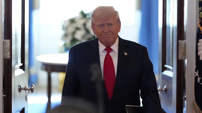 President Donald Trump declared the deadly disease was leaked from a Wuhan lab. Picture: AP Photo