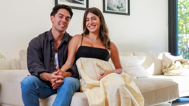 In June, John Pearce and his wife Jessie, at home. Picture: Justin Lloyd.