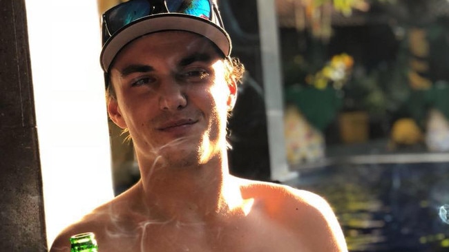 Jordan Goddard, 20, has faced court on a laundry list of charges including contravening an AVO, trespassing, property damage and resisting arrest.