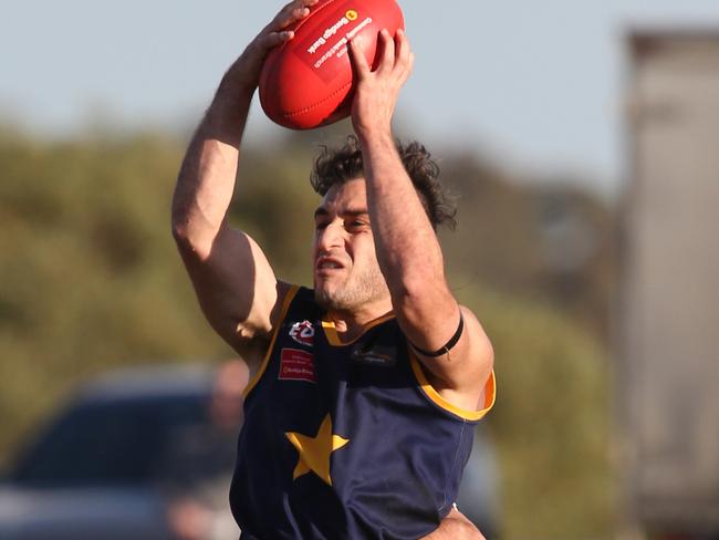 George Nabbout marks during his days with Essendon Doutta Stars. Picture: Mark Wilson