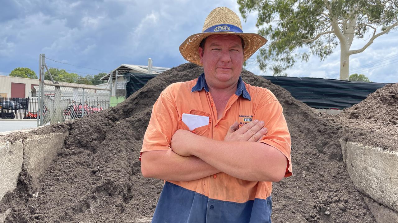 Murwillumbah Landscape Supplies owner A.J Love. Picture: Sam Stolz