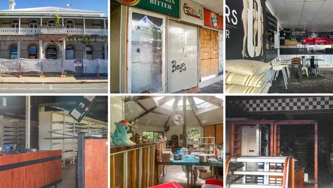 They were once thriving businesses, iconic landmarks and places to party. Now these Mackay region building ghosts are the stuff of broken dreams.