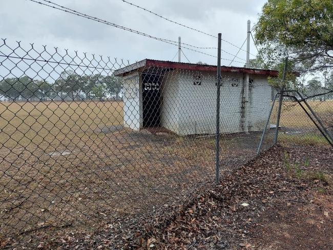 The existing toilet block will be demolished as part of the new sporting precinct.