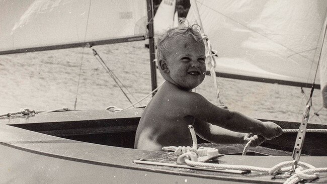 Sailor Greg Hyde as a toddler. Pic: Supplied by Hyde family