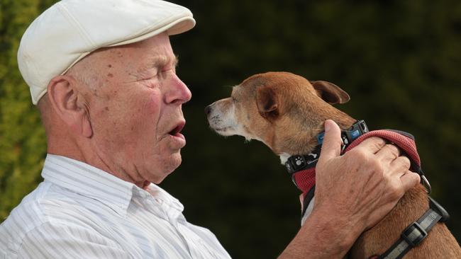 John and dog Jack have a stronger bond after Jack went missing.