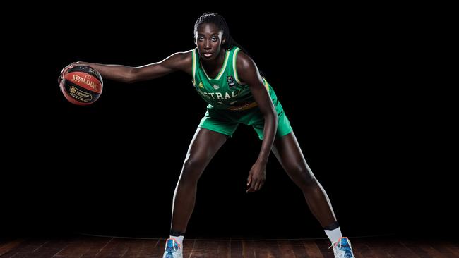 Craigieburn sporting superstar Ezi Magbegor has been announced at the first Spalding female basketball ambassador.