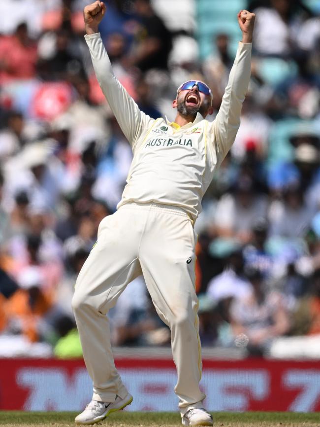 Lyon claimed the final wicket in the WTC final win. Picture: Justin Setterfield/Getty Images