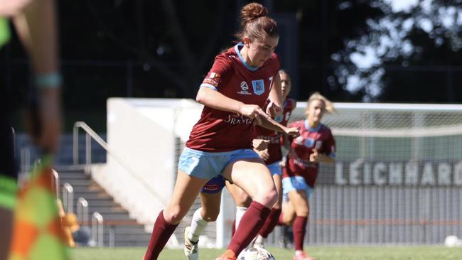 Charlotte Lancaster has been solid for APIA this season. Picture: The Future FC Photography