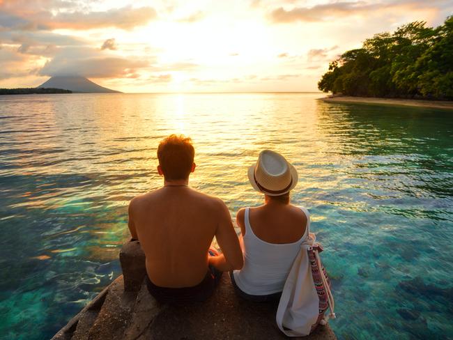 Aussie couples love honeymooning in seaside locations.