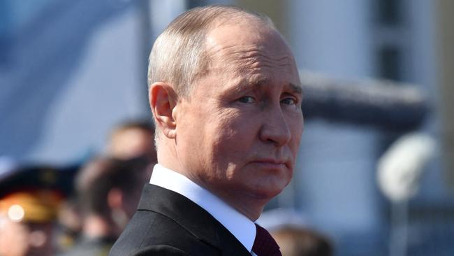 Russian President Vladimir Putin is facing a fresh revolt. Picture: AFP