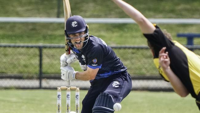 Prahran batsman James Billington started the season strongly.