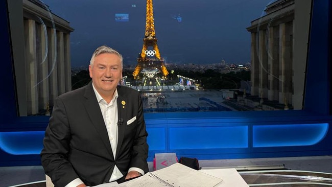 Eddie Everywhere hosts Channel 9’s Paris Olympics coverage.