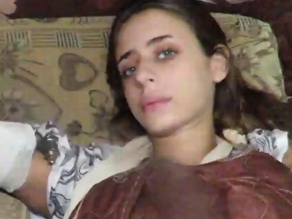 Hamas released a video of a 21-year-old French-Israeli hostage Mia Shem, who is being held in Gaza.Supplied