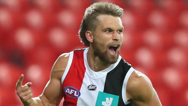 How many goals will livewire forward Dan Butler kick against the Cats? Picture: Chris Hyde/Getty Images