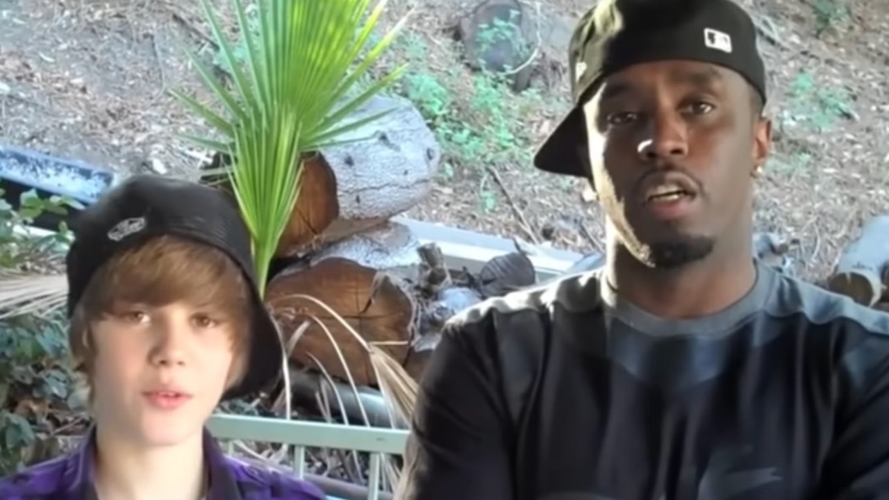 Combs was close with Beiber when the singer was first starting out his career. Picture: YouTube.