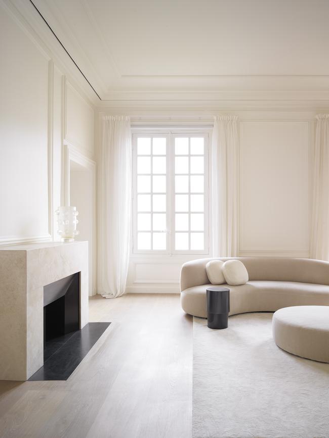 The restored apartment of skincare entrepreneur Richard Parker in Paris's Marais artfully blends old and new. Picture: Tommaso Sartori