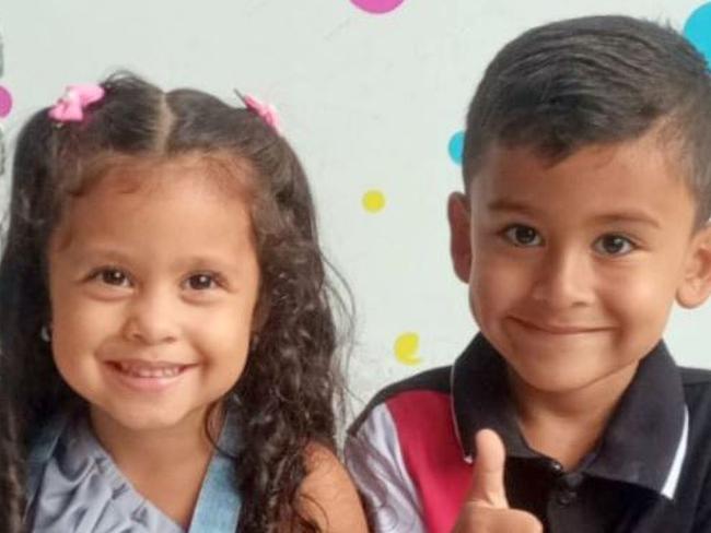 Amira Jhasley Chaya, a 3-year-old girl and Jhofran Mathias Gonzalez, her 5-year-old brother died after ingesting the fruit of a Thevetia ahouai plant,  that they found planted in the garden of their home, on 18th October, in Rio de Oro, Colombia. (Newsflash)  Picture: Newsflash/Australscope