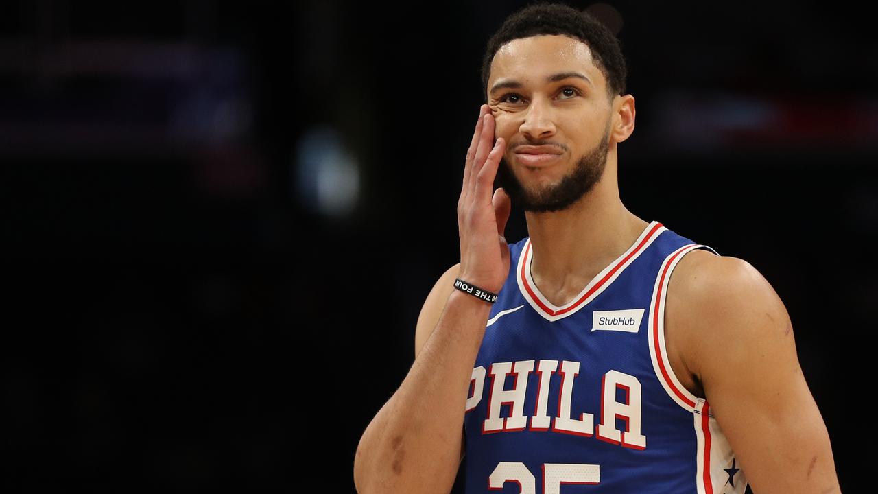 Ben Simmons’ 76ers fell to the Wizards.