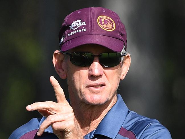 Payne Haas’ father Gregor says former Broncos coach Wayne Bennett understands his son. Picture: AAP/Dave Hunt