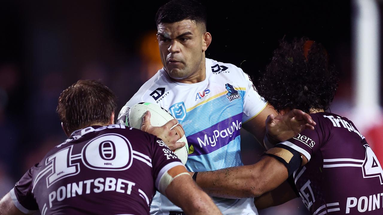 David Fifita led the way for the Titans. Picture: Getty Images