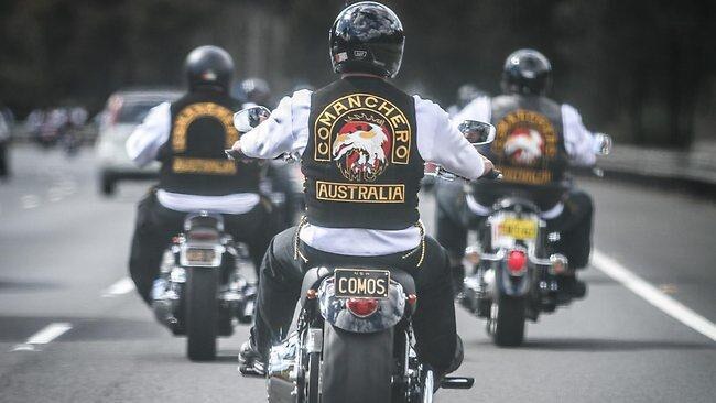 Comanchero bikies.