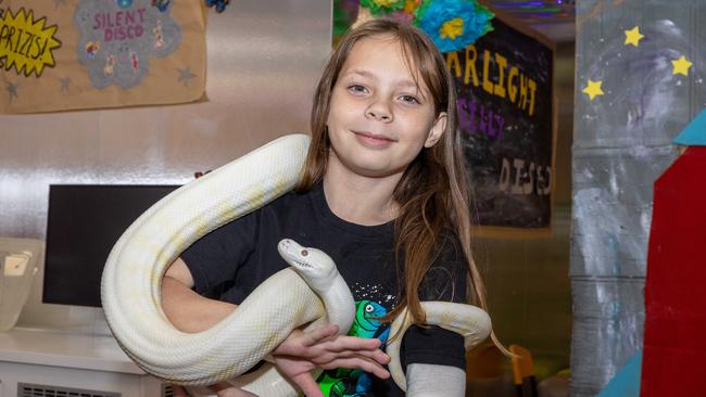 Dakota Danks-Grant celebrates Starlight Day at the Royal Darwin Hospital. Picture: Pema Tamang Pakhrin