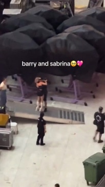 Sabrina Carpenter and Barry Keoghan spotted together at Eras Tour